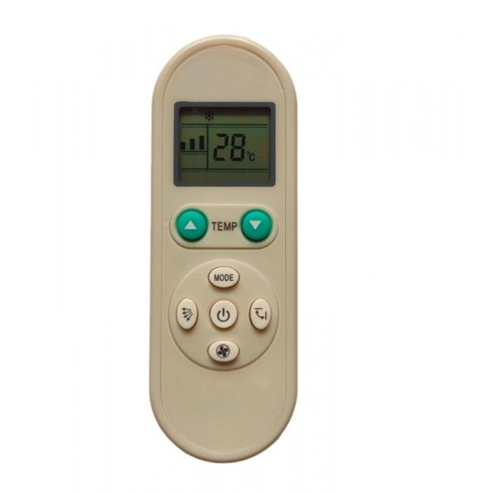 Ecomoye AC Remote No. 140 (No Backlight), Compatible/Replacement for Bluestar AC Remote Control, White (Exactly Same Remote will Only Work)