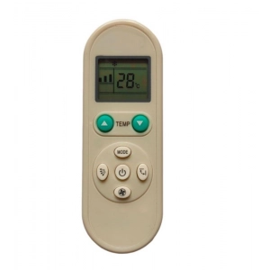 Ecomoye AC Remote No. 140 (No Backlight), Compatible/Replacement for Bluestar AC Remote Control, White (Exactly Same Remote will Only Work)