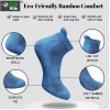 4_Pair Set Unisex Casual Cotton Printed Ankle Length Socks (Multicolor)