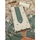 Women's Banarasi Silk Printed Unstitched Salwar Suit Material With Dupatta (OffWhite, 3Mtrs)