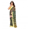 Women's Georgette Printed Saree With Unstitched Blouse 5.5Mtr (Green) Women's Georgette Printed Saree With Unstitched Blouse 5.5Mtr (Green)