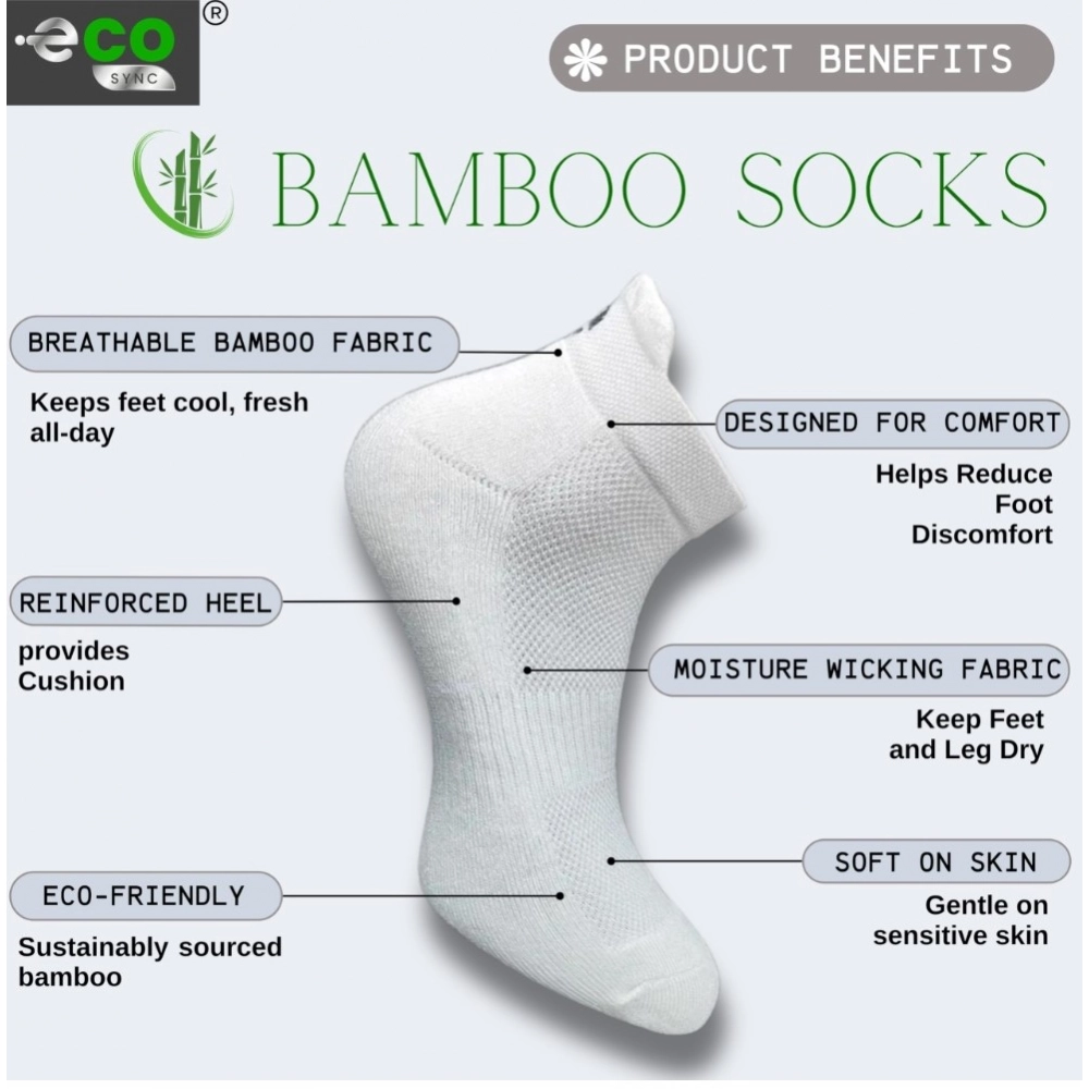 4_Pair Set Unisex Casual Cotton Printed Ankle Length Socks (Multicolor)