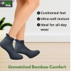 4_Pair Set Unisex Casual Cotton Printed Ankle Length Socks (Multicolor)