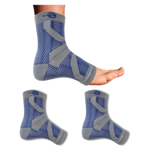 3_Pair Set Unisex Casual Cotton Printed Ankle Length Support Socks (Multicolor)