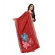 Women's chanderi silk Printed Dupatta (Red, Length: 2 Mtr) Women's chanderi silk Printed Dupatta (Red, Length: 2 Mtr)