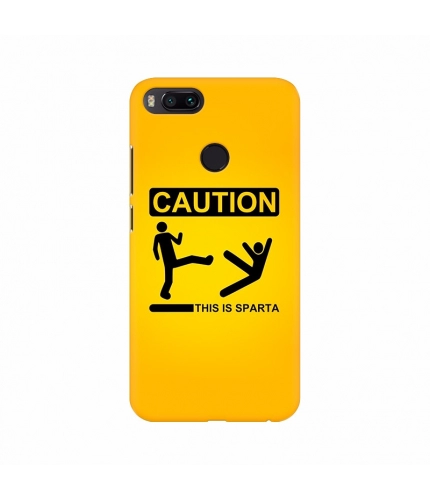Caution Background Design Mobile Case Cover