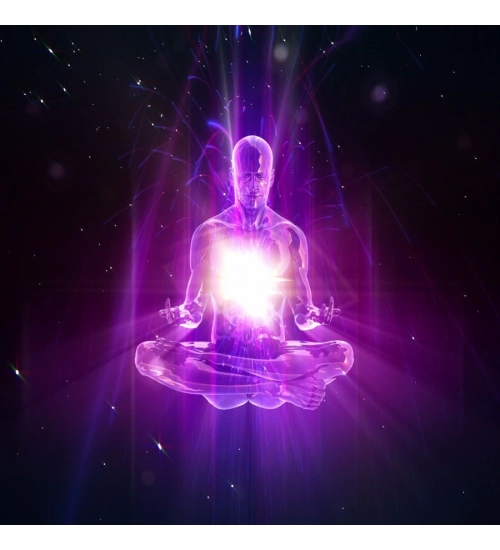 Meditation in Universe Mobile Case Cover