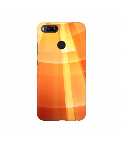 Orange Color Abstract Background Mobile Case Cover