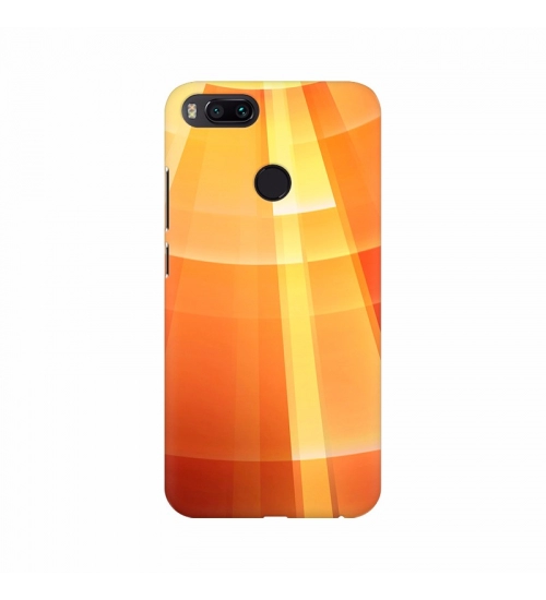 Orange Color Abstract Background Mobile Case Cover