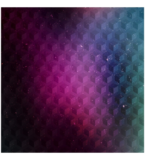 Cube colorful texture Mobile Case Cover