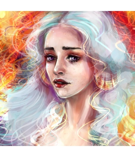 Magic Girl painting Mobile Case Cover