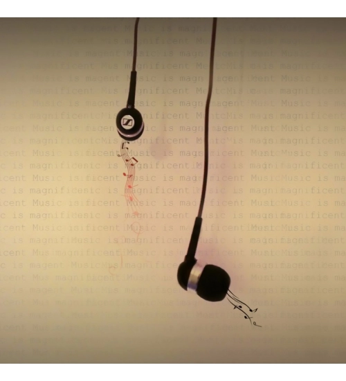 Cool Music HeadSet Mobile Case Cover