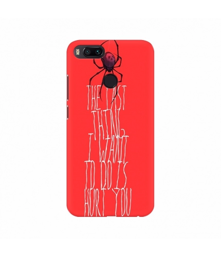 Orange Background with Text Mobile case cover