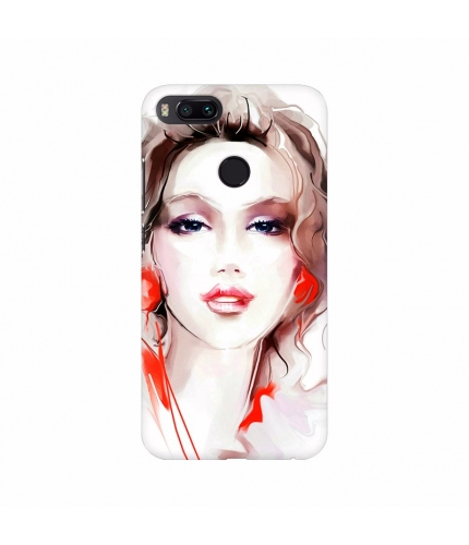 Portrait Girl Image Mobile case cover