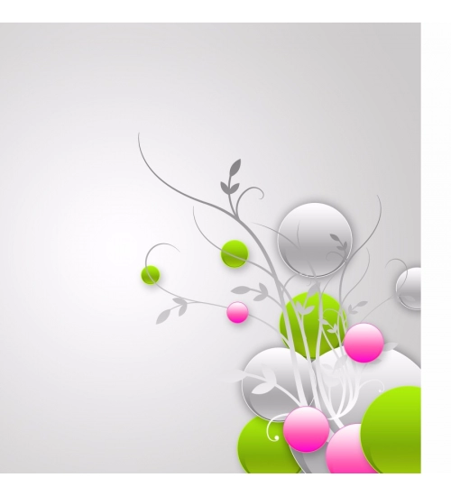 Classic Floral Design with white background Mobile Case Cover