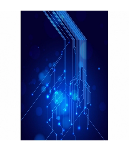 Blue color Circuit Mobile Case Cover