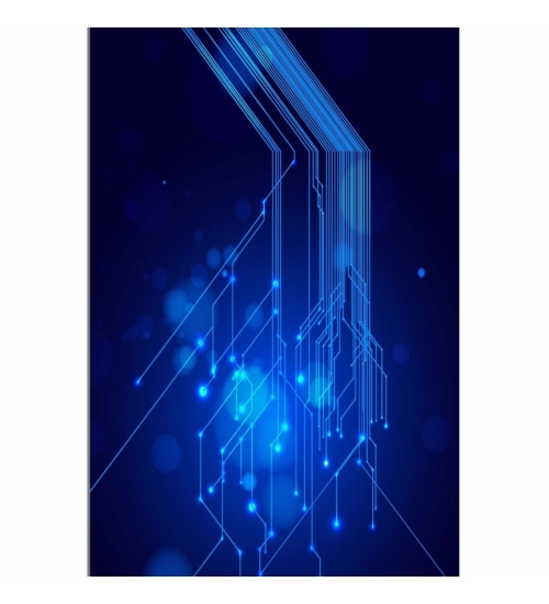 Blue color Circuit Mobile Case Cover