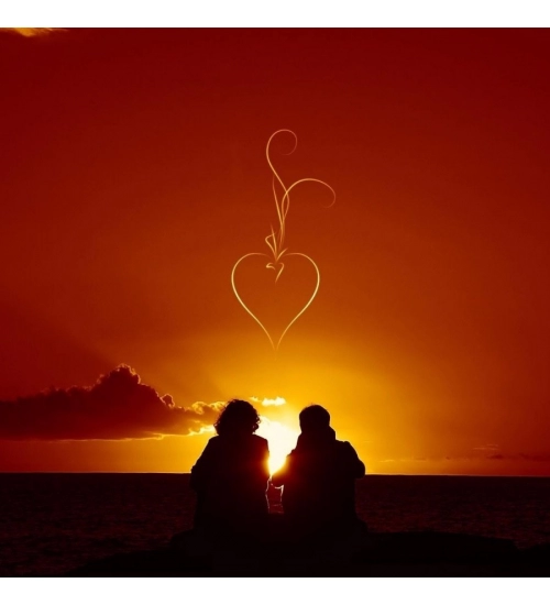 Morning Love background Mobile Case Cover