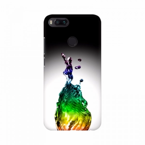 Colorful Digital Flame Mobile Case Cover