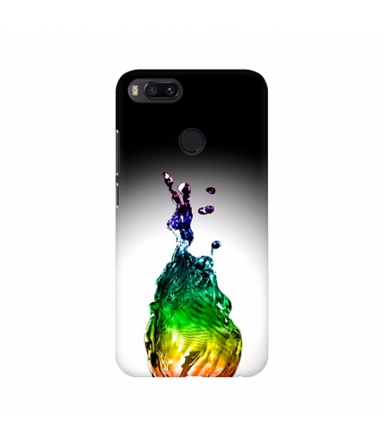 Colorful Digital Flame Mobile Case Cover
