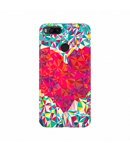 Digital Love pattern Effect Mobile Case Cover
