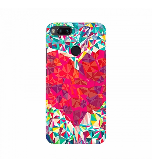 Digital Love pattern Effect Mobile Case Cover