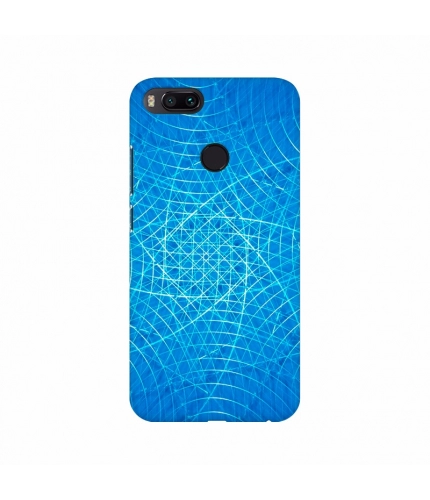 Blue Color Different Curves Mobile Case Cover