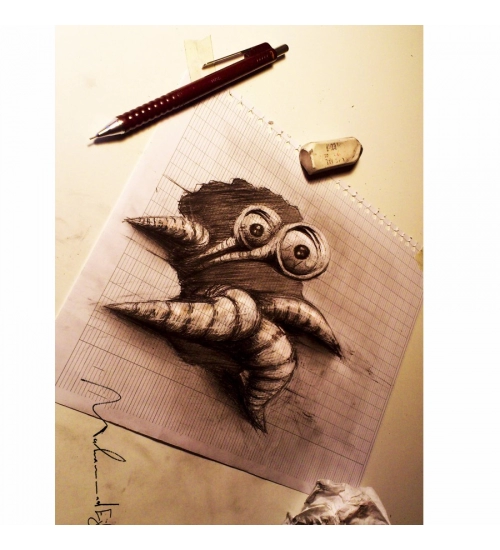 Graphical 3D Diagram Mobile Case Cover