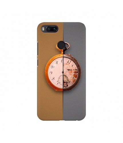 Two Dimentional clock Mobile Case Cover