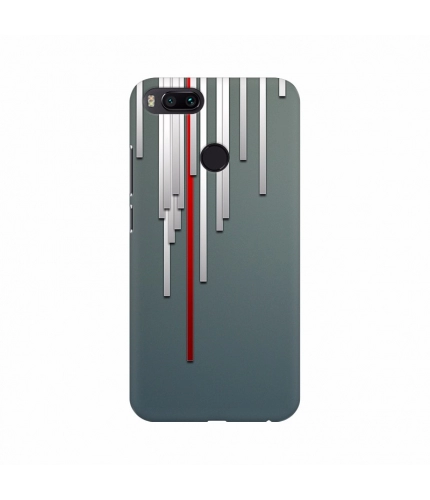 Classic Gray color Lines different Size Mobile Case Cover