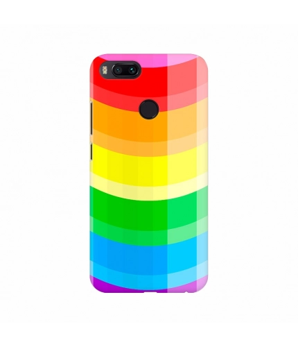 Multicolor Glass Cone Effect Mobile Case Cover
