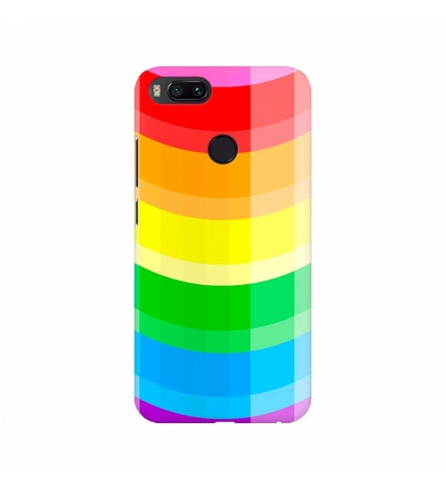 Multicolor Glass Cone Effect Mobile Case Cover