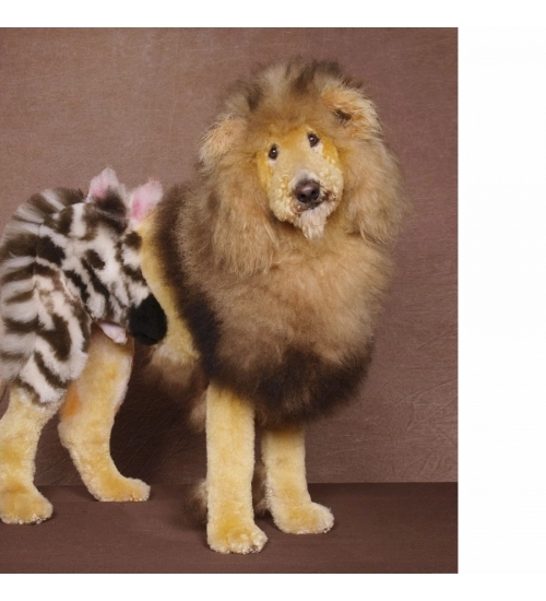 Lion and Tiger Masking Effect Mobile Case Cover