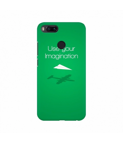 Green background with thoughts Mobile Case Cover
