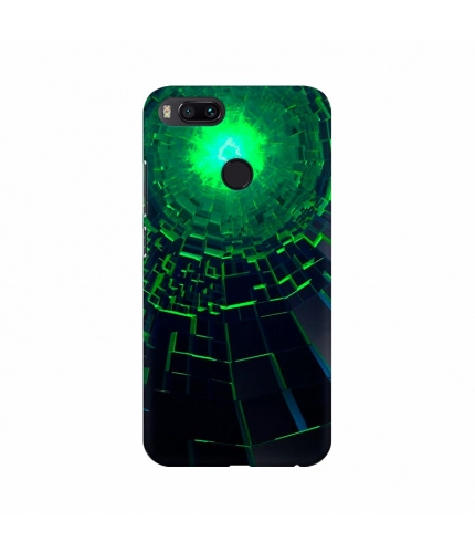 3D Green Color Mobile Case Cover