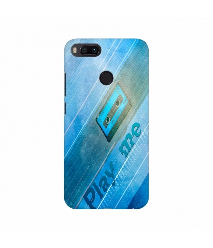 Abstract Blue color cassette Mobile Case Cover