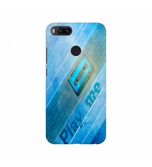 Abstract Blue color cassette Mobile Case Cover