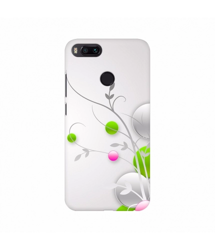Classic Floral Design with white background Mobile Case Cover