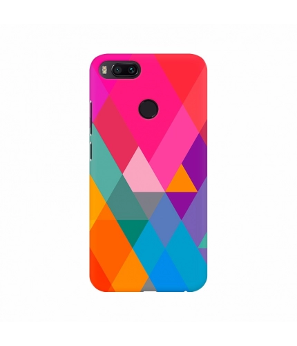 Abstract Colourful Trigangle Designs Mobile Case Cover