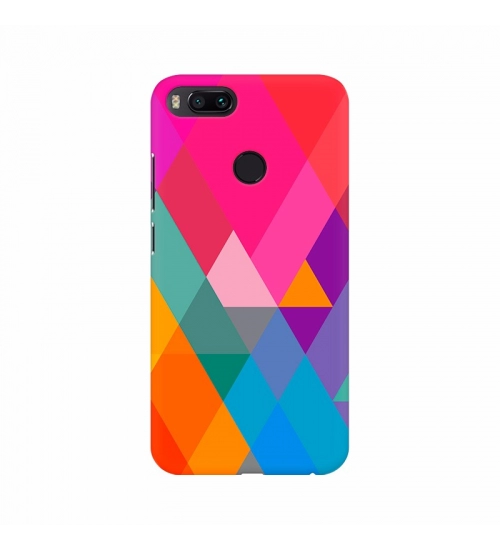 Abstract Colourful Trigangle Designs Mobile Case Cover