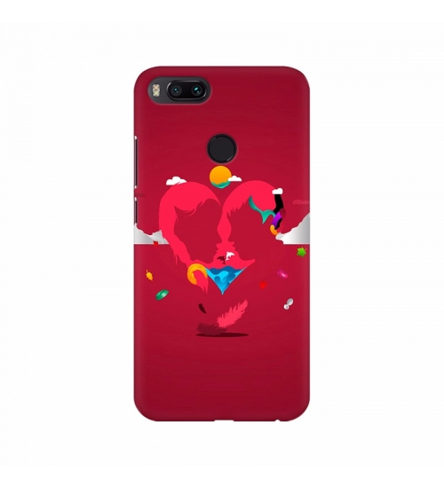 True Love Digital Art Mobile Case Cover