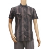 Mens Poly Casual Men Shirts (Black, Grey, L) Mens Poly Casual Men Shirts (Black, Grey, L)