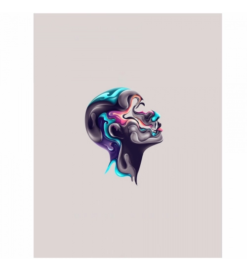 Colorfull Skull Digital Art Mobile case cover