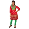 Women's Cotton Kurtis (Red, M) Women's Cotton Kurtis (Red, M)