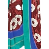Womens Geogrette Saree with Blouse Digital Printed Saree (Brown, 6.25 Mtr)