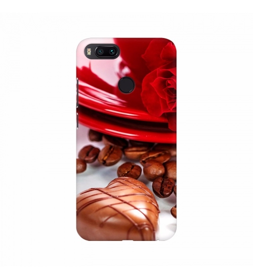 Dark Chocolate with Plate Decoration Mobile Case Cover