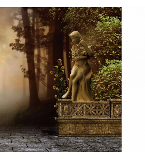 Lady Stitting in a wall Artificial Mobile Case Cover