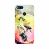 Colorful Texture with Bird Mobile case cover Colorful Texture with Bird Mobile case cover
