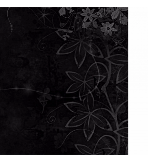 Light floral and Dark Background Mobile Case Cover