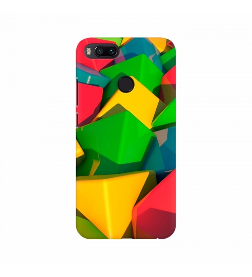 Colorful Puzzle Cube Mobile Case Cover